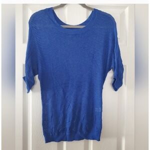 Express blue dolman sweater‎ size medium